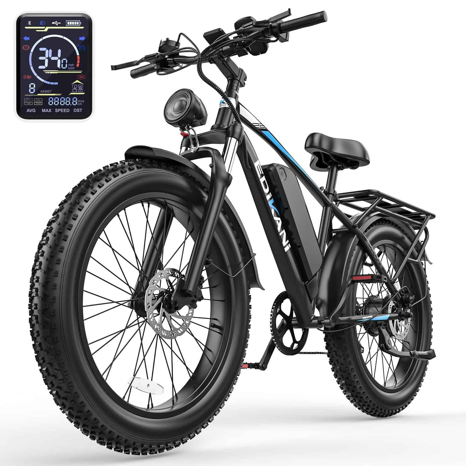 Commuter eBike parked on city street